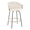 Claire 26" Fixed Height Counter Stool - Set of 2