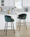Claire 26" Fixed-Height Counter Stool - Set of 2