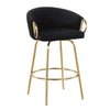 Claire 26" Fixed Height Counter Stool - Set of 2