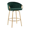 Claire 26" Fixed Height Counter Stool - Set of 2