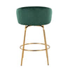 Claire 26" Fixed Height Counter Stool - Set of 2