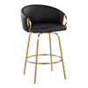 Claire 26" Fixed-Height Counter Stool - Set of 2