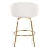 Claire 26" Fixed-Height Counter Stool - Set of 2