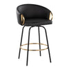 Claire 26" Fixed-Height Counter Stool - Set of 2
