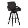 Cosmo Swivel Fixed-Height Counter Stool - Set of 2