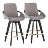 Cosmo 26" Fixed-Height Counter Stool - Set of 2