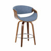 Curvini 26'' Fixed-Height Counter Stool - Set of 2