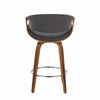 Curvini 26'' Fixed-Height Counter Stool - Set of 2