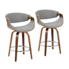 Curvini 26'' Fixed-Height Counter Stool - Set of 2