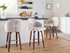 Dahlia 26" Fixed-Height Counter Stool - Set of 2