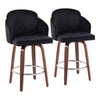Dahlia 26" Fixed-Height Counter Stool - Set of 2
