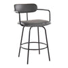 Demi 26" Fixed-Height Counter Stool - Set of 2