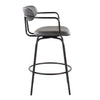 Demi 26" Fixed-Height Counter Stool - Set of 2