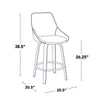 Diana 26" Fixed-Height Counter Stool - Set of 2