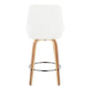 Diana 26" Fixed-Height Counter Stool - Set of  2