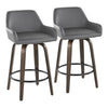 Daniella 26" Fixed-Height Counter Stool - Set of 2