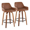 Daniella 26" Fixed-Height Counter Stool - Set of 2