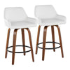 Daniella 26" Fixed-Height Counter Stool - Set of 2