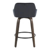 Daniella 26" Fixed-Height Counter Stool - Set of 2