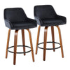 Daniella 26" Fixed-Height Counter Stool - Set of 2