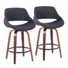 Fabrico 26" Fixed-Height Counter Stool - Set of 2