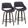 Fabrico 26" Fixed-Height Counter Stool - Set of 2