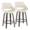 Fabrico 26" Fixed-Height Counter Stool - Set of 2