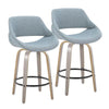 Fabrico 26" Fixed-Height Counter Stool - Set of 2