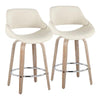 Fabrico 26" Fixed-Height Counter Stool - Set of 2