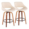 Fabrico Fixed-Height Counter Stool - Set of 2
