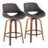 Fabrico Fixed-Height Counter Stool - Set of 2