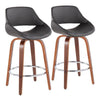 Fabrico Fixed-Height Counter Stool - Set of 2