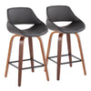 Fabrico Fixed-Height Counter Stool - Set of 2