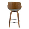 Fabrizzi 26" Fixed-Height Counter Stool - Set of 2