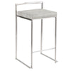 Fuji Stacker 26" Fixed-Height Counter Stool - Set of 3