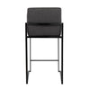 Fuji High Back 26" Fixed-Height Counter Stool - Set of 3