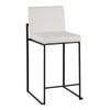 Fuji High Back 26" Fixed-Height Counter Stool - Set of 3
