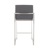 Fuji High Back 26" Fixed-Height Counter Stool - Set Of3