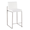 Fuji High Back 26" Fixed-Height Counter Stool - Set of 3