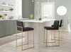 Fuji High Back Counter Stool - Set of 2