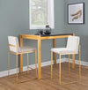 Fuji High Back Counter Stool - Set of 2