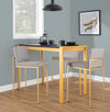 Fuji High Back Counter Stool - Set of 2