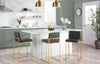 Fuji High Back Counter Stool - Set of 2