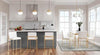 Fuji High Back Counter Stool - Set of 2