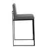 Fuji High Back Counter Stool - Set of 2