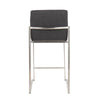 Fuji High Back Counter Stool - Set of 2