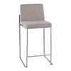 Fuji High Back Counter Stool - Set of 2
