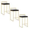 Fuji Stacker 26" Fixed-Height Counter Stool - Set of 3