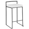 Fuji Stacker 26" Fixed-Height Counter Stool - Set of 3