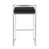 Fuji Stacker 26" Fixed-Height Counter Stool - Set of 3